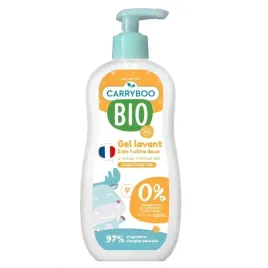 carryboo-2-w-1-ultra-delikatny-organiczny-zel-oczyszczajacy-morela-500ml