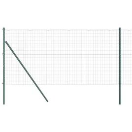 ogrodzenie-z-slupkiem-zielony-1-x-25-m-stal-i-pvc