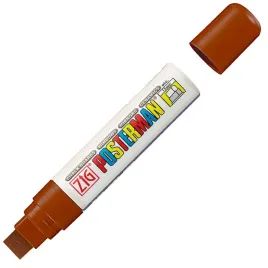marker-kredowy-gruby-zmywalny-15-mm-kuretake-zig-posterman-brazowy