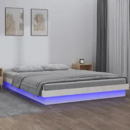 vidaxl-rama-lozka-z-led-biala-120x190-cm-podwojna-lite-drewno