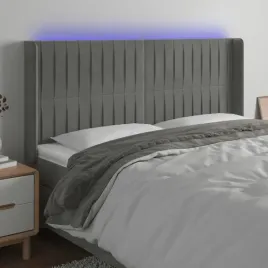vidaxl-zaglowek-do-lozka-z-led-jasnoszary-183x16x118-128-cm-aksamit
