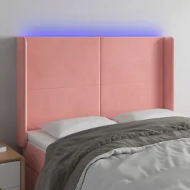 vidaxl-zaglowek-do-lozka-z-led-rozowy-147x16x118-128-cm-aksamit