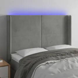 vidaxl-zaglowek-do-lozka-z-led-jasnoszary-147x16x118-128-cm-aksamit