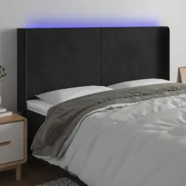 vidaxl-zaglowek-do-lozka-z-led-czarny-203x16x118-128-cm-aksamit