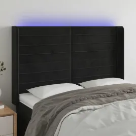 vidaxl-zaglowek-do-lozka-z-led-czarny-147x16x118-128-cm-aksamit