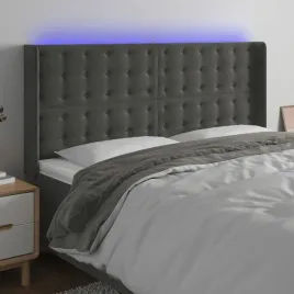 vidaxl-zaglowek-do-lozka-z-led-ciemnoszary-183x16x118-128cm-aksamit