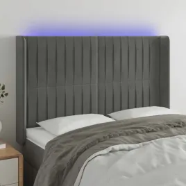 vidaxl-zaglowek-do-lozka-z-led-jasnoszary-147x16x118-128-cm-aksamit