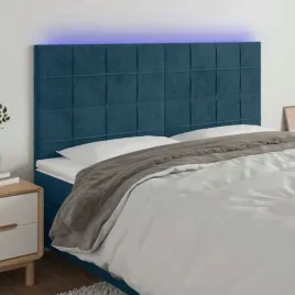 vidaxl-zaglowek-do-lozka-z-led-ciemnoniebieski-200x5x118-128-cm