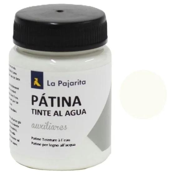 PATYNA FARBA POSTARZAJĄCA efekt patyny La Pajarita 75 ml BIAŁA