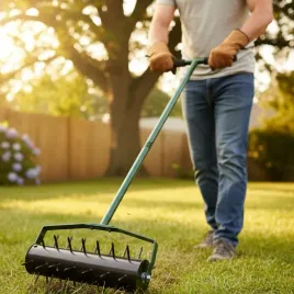 aerator-reczny-do-trawnika-walec-bebnowy-z-kolcami-dociazenia
