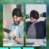 czapka-lagodzaca-na-bol-glowy-migrene-maska-chlodzaca-kompres-zelowy-oklad-stan-nowy-zasilanie-brak-zasilania