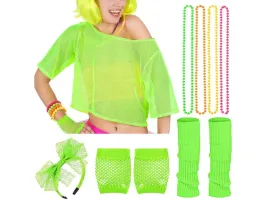 zestaw-zielony-neonowy-disco-lata-80-te-10-elementow