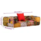 vidaxl-puf-modulowy-2-osobowy-patchwork-tkanina-marka-vidaxl-stan-nowy