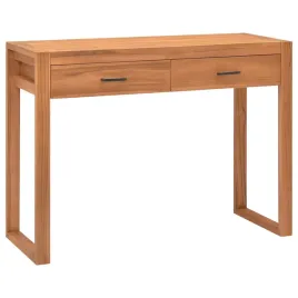 vidaxl-biurko-z-2-szufladami-100x40x75-cm-drewno-tekowe-z-odzysku