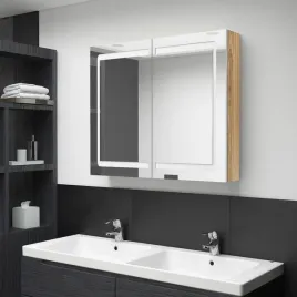 vidaxl-szafka-lazienkowa-z-lustrem-i-led-biel-i-dab-80x12x68-cm