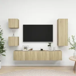 vidaxl-5-cz-zestaw-szafek-tv-dab-sonoma-material-drewnopochodny