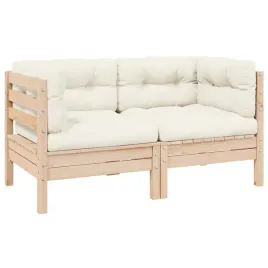 vidaxl-2-osobowa-sofa-ogrodowa-z-kremowymi-poduszkami-drewno-sosnowe