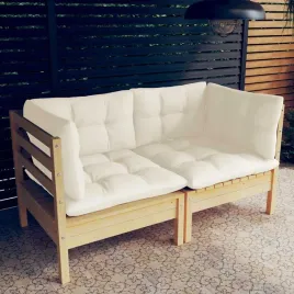 vidaxl-2-osobowa-sofa-ogrodowa-z-kremowymi-poduszkami-drewno-sosnowe