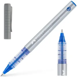 faber-castell-cienkopis-kulkowy-pisak-dlugopis-free-ink-07-mm-niebieski