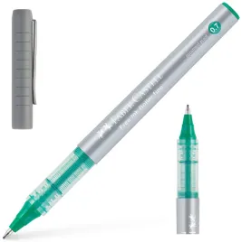 faber-castell-cienkopis-kulkowy-pisak-dlugopis-free-ink-07-mm-zielony