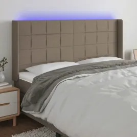 vidaxl-zaglowek-do-lozka-z-led-taupe-203x16x118-128-cm-tkanina