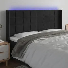 vidaxl-zaglowek-do-lozka-z-led-czarny-203x16x118-128-cm-aksamit
