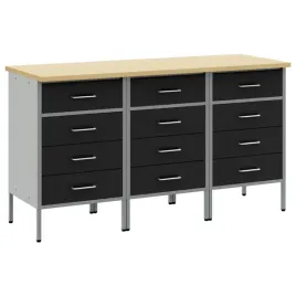 szafka-robocza-z-szuflada-3-szt-czarny-i-szary-150-x-55-x-85-cm