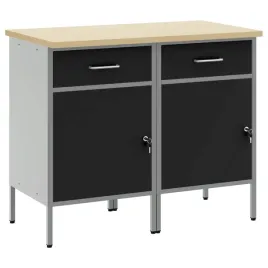 szafka-robocza-z-szuflada-2-szt-czarny-i-szary-100-x-55-x-85-cm