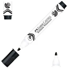 faber-castell-marker-suchoscieralny-do-bialych-tablic-okragly-czarny
