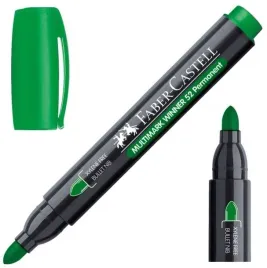 faber-castell-marker-pisak-permanentny-okragla-koncowka-52-gruby-zielony