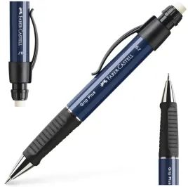 faber-castell-olowek-automatyczny-z-gumka-na-rysiki-grip-plus-07-niebieski
