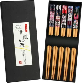 japonskie-paleczki-bambusowe-zestaw-5-par-wielokrotnego-uzytku