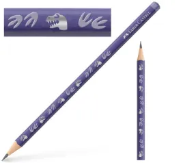 faber-castell-olowek-grafitowy-trojkatny-szkolny-niebieski-hb-dinozaury