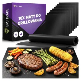 10x-mata-na-grilla-teflonowa-wielorazowa-do-pieczenia-tacka-podkladka-bbq