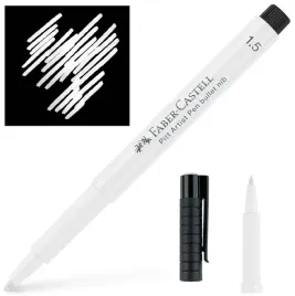 faber-castell-pisak-artystyczny-okragly-pitt-artist-pen-15-mm-101-bialy