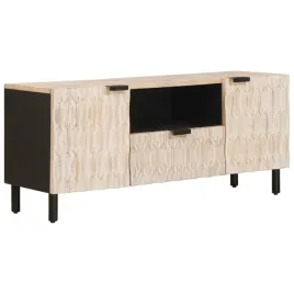 nowoczesny-stolik-pod-telewizor-z-litego-drewna-mango-i-mdf-bialy-pranie