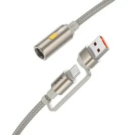 hoco-zapalniczka-elektryczna-samochodowa-na-kabelu-30cm-usb-usb-c-zloty