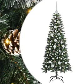 nowoczesna-sztuczna-choinka-led-150-cm-z-cieplym-swiatlem-i-stalowym-sto