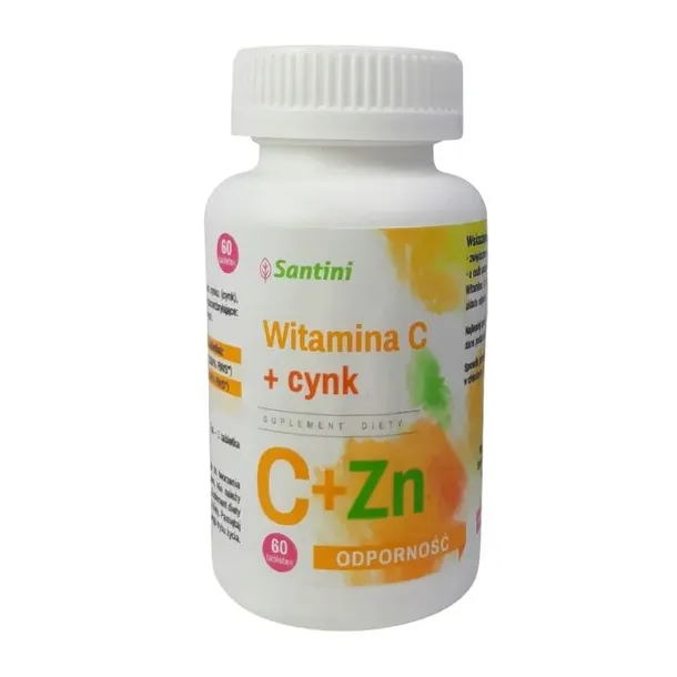 witamina-c-cynk-60-tabletek-santini-postac-tabletki