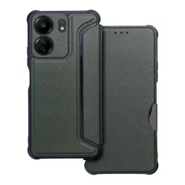 kabura-razor-book-do-xiaomi-redmi-13c-ciemnozielony