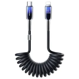 kabel-spiralny-joyroom-przewod-sprezynowy-30w-usb-c-lightning-15m-czarny