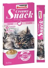 super-benek-creamy-snack-przekaska-dla-kotow-z-indykiem-i-biotyna-4x15-g