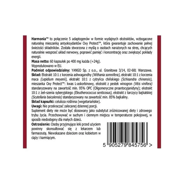 yango-harmonia-60-kapsulek-liczba-sztuk-60-szt