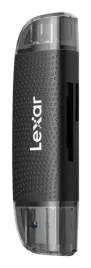 lexar-lrw310x-bnbng-czytnik-kart-usb-2-0-type-a-type-c-czarny