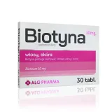 alg-pharma-biotyna-10-mg-30-tabletek-waga-z-opakowaniem-0-1-kg