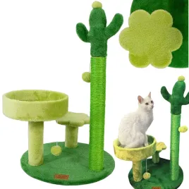 petstory-wielofunkcyjny-drapak-dla-kota-kaktus-3-poziomy-legowisko-zabawka