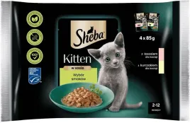 sheba-kitten-mokra-karma-pelnoporcjowa-dla-kociat-z-lososiem-4x-85g-340-g