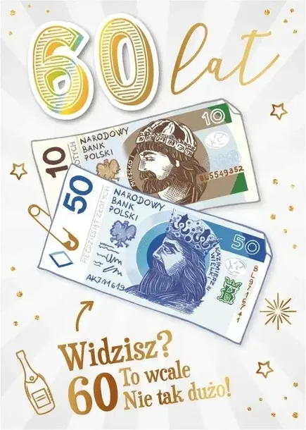 karnet-urodziny-60-stan-nowy