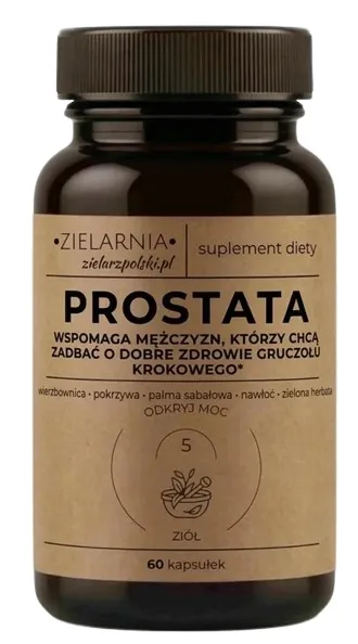Prostata 60 kapsułek ZIELARZPOLSKI