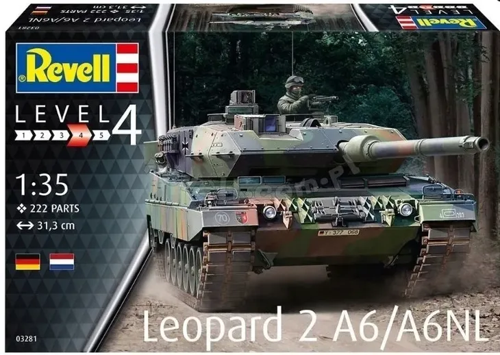 czolg-leopard-2a6-a6nl-marka-revell